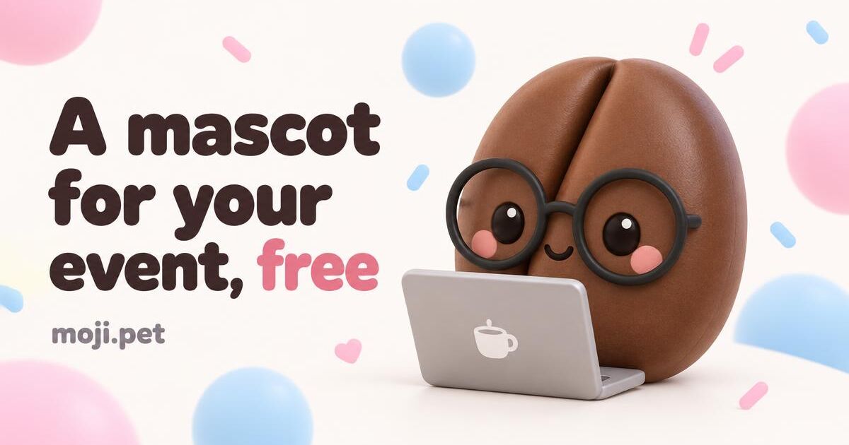A mascot for your event, free